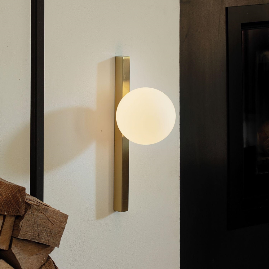 Ideal Lux - LED Zidna lampa BINOMIO 1xG9/3W/230V zlatna
