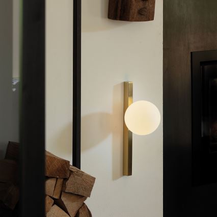Ideal Lux - LED Zidna lampa BINOMIO 1xG9/3W/230V zlatna