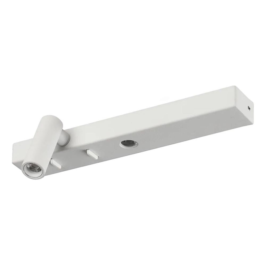 Ideal Lux - LED Zidna lampa BONNE LED/6,5W/230V CRI 90 bela