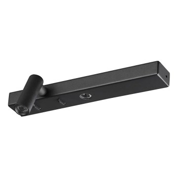 Ideal Lux - LED Zidna lampa BONNE LED/6,5W/230V CRI 90 crno