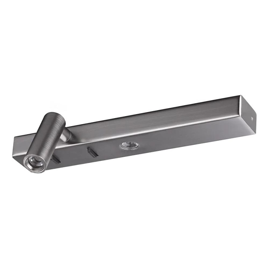 Ideal Lux - LED Zidna lampa BONNE LED/6,5W/230V CRI 90 sjajni krom