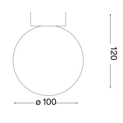 Ideal Lux - LED Zidna lampa CARTA 1xG9/3W/230V pr. 10 cm bela