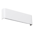 Ideal Lux - LED Zidna lampa DELTA LED/10W/230V 3000K 30 cm CRI 90 bela