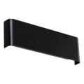 Ideal Lux - LED Zidna lampa DELTA LED/10W/230V 3000K 30 cm CRI 90 crno