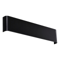 Ideal Lux - LED Zidna lampa DELTA LED/14W/230V 3000K 41 cm CRI 90 crno