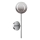 Ideal Lux - LED Zidna lampa EQUINOXE 1xG4/2W/230V sjajni krom/dimno