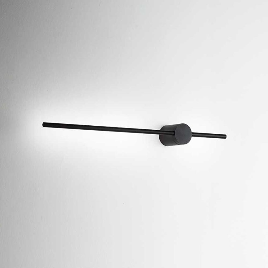 Ideal Lux - LED Zidna lampa ESSENCE LED/12W/230V 70 cm 3000K CRI 90 crno
