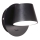 Ideal Lux - LED Zidna lampa GIM LED/6W/230V crno