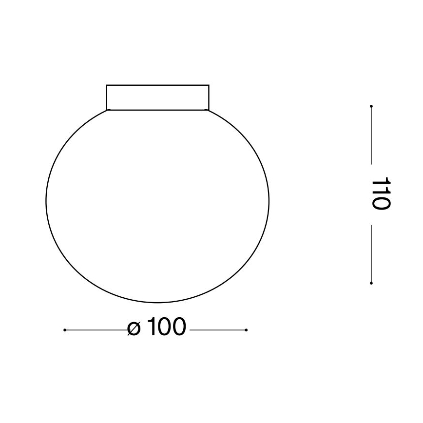 Ideal Lux - LED Zidna lampa MAPA 1xG9/3W/230V bela
