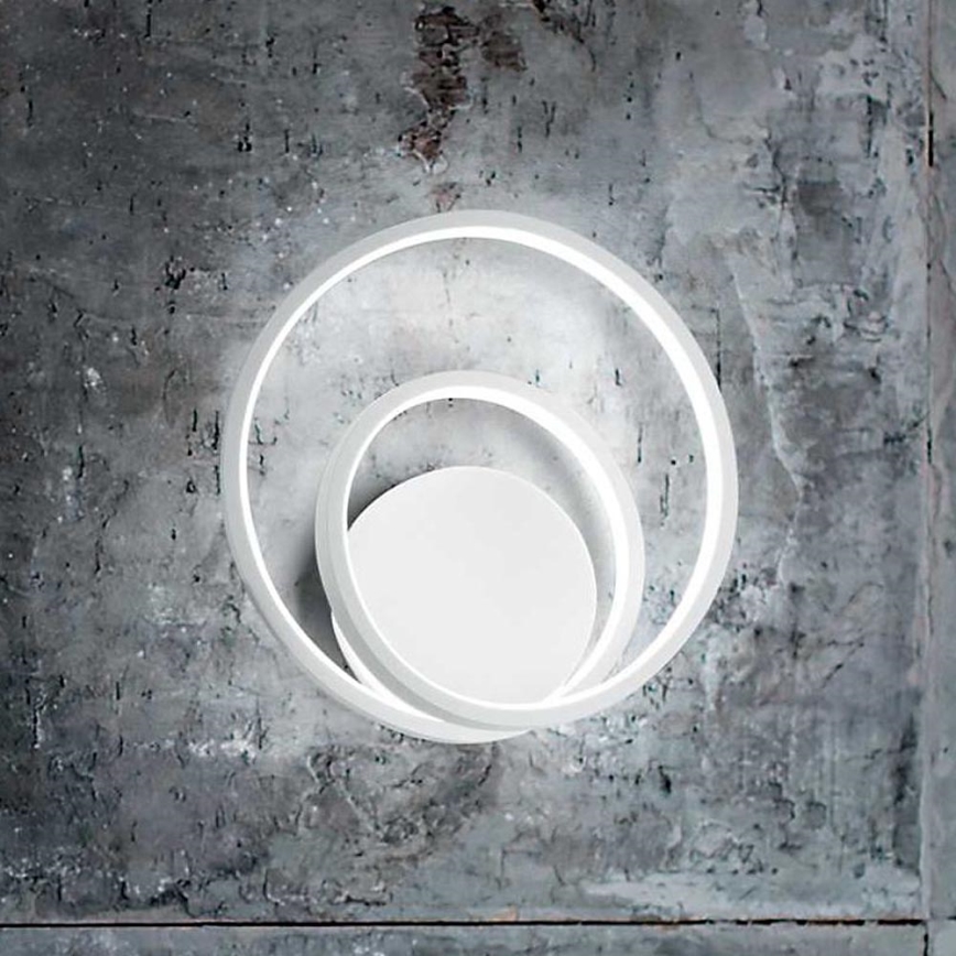 Ideal Lux - LED Zidna lampa OZ LED/26W/230V CRI 90 bela