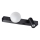 Ideal Lux - LED Zidna lampa PING PONG 2xLED/3W/230V CRI 90 crno