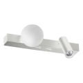 Ideal Lux - LED Zidna lampa PING PONG 2xLED/3W/230V CRI 90 mat krom