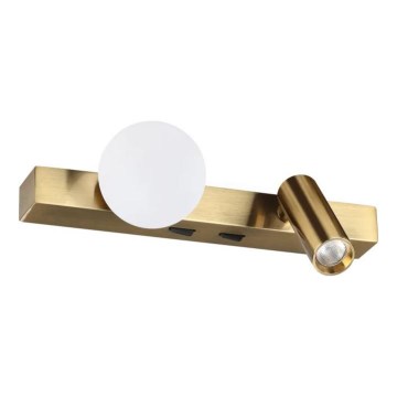 Ideal Lux - LED Zidna lampa PING PONG 2xLED/3W/230V CRI 90 mesing