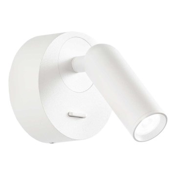 Ideal Lux - LED Zidna reflektorska lampa BEAN LED/3W/230V CRI 90 bela