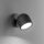 Ideal Lux - LED Zidna reflektorska lampa DODO 1xGX53/9W/230V crno