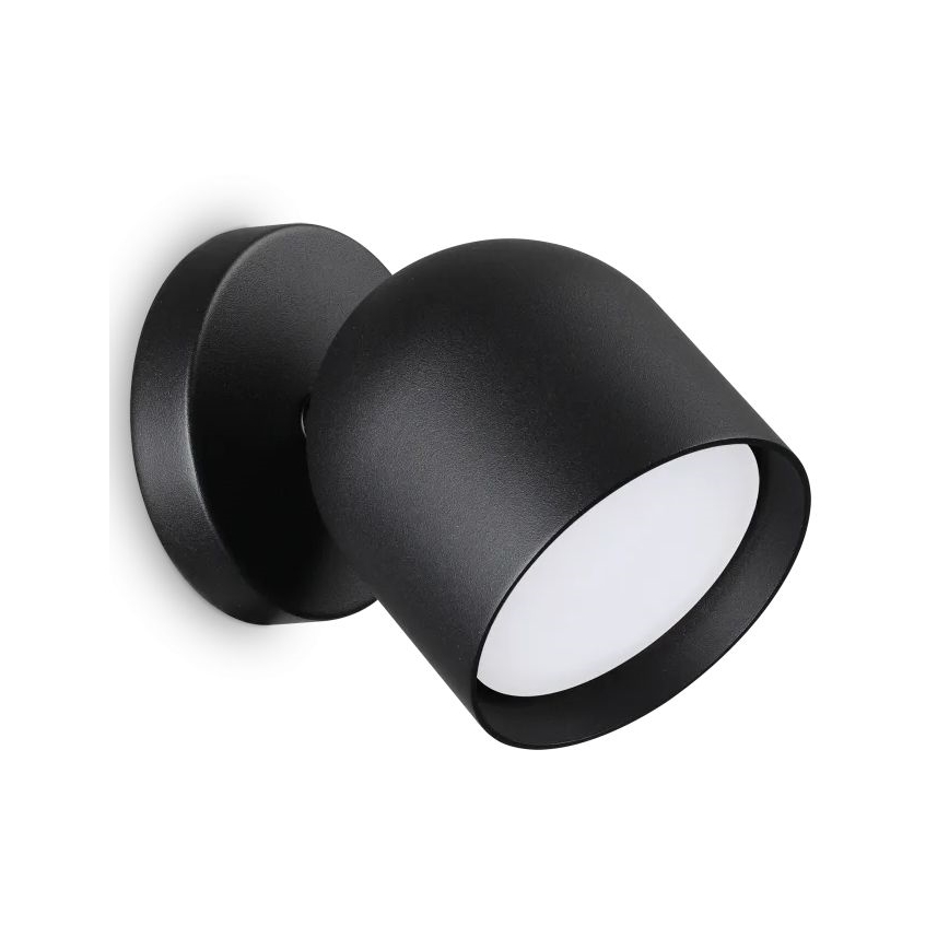 Ideal Lux - LED Zidna reflektorska lampa DODO 1xGX53/9W/230V crno