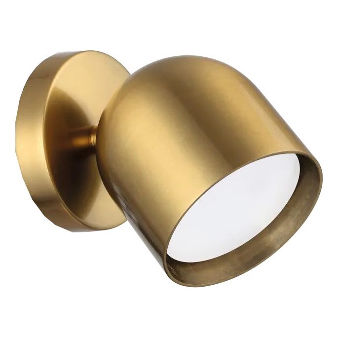 Ideal Lux - LED Zidna reflektorska lampa DODO 1xGX53/9W/230V mesing