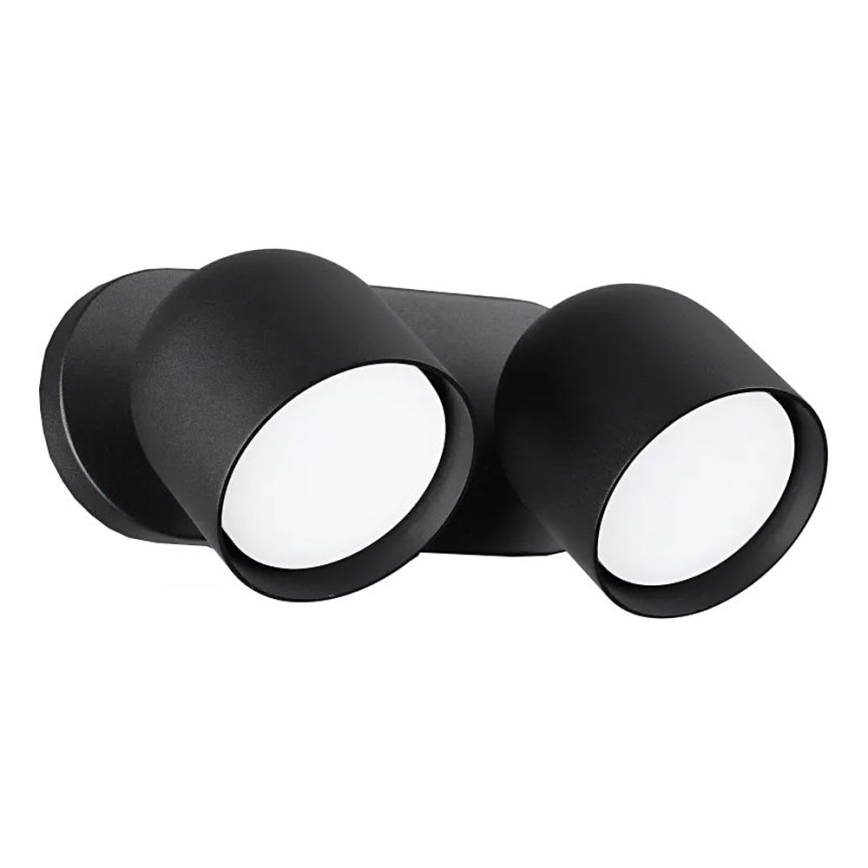 Ideal Lux - LED Zidna reflektorska lampa DODO 2xGX53/9W/230V crno
