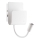 Ideal Lux - LED Zidna reflektorska lampa sa fleksibilnom lampicom PROBE LED/9,5W/230V USB CRI 90 bela