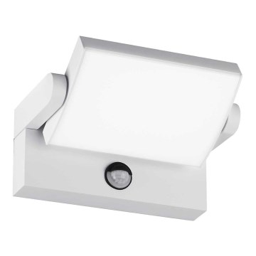 Ideal Lux - LED Zidno spoljašnje osvetljenje sa senzorom SWIPE LED/21W/230V CRI 90 IP54 bela