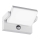 Ideal Lux - LED Zidno spoljašnje osvetljenje sa senzorom SWIPE LED/21W/230V CRI 90 IP54 bela