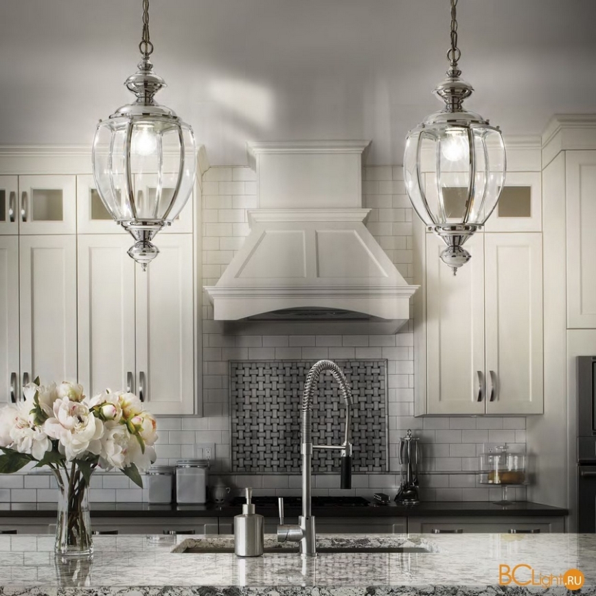 Ideal Lux - Luster na lancu 1xE27/60W/230V sjajni krom