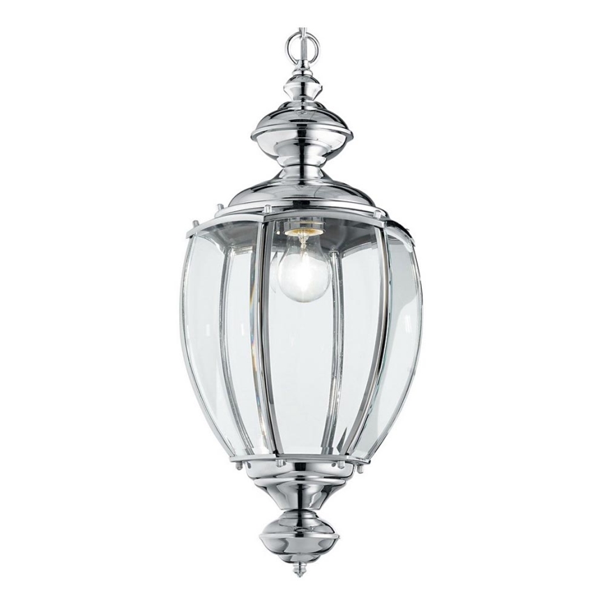Ideal Lux - Luster na lancu 1xE27/60W/230V sjajni krom