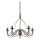 Ideal Lux - Luster na lancu CORTE 5xE14/40W/230V pr. 54 cm bakreno