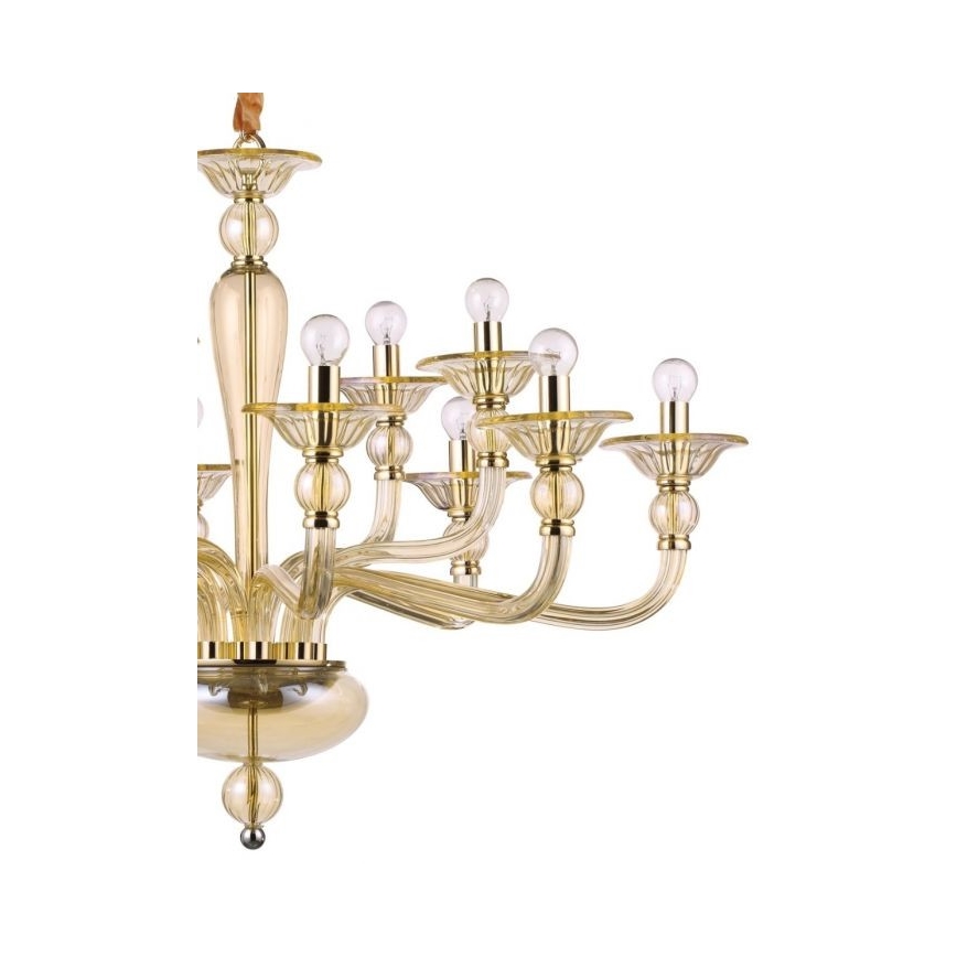 Ideal Lux - Luster na lancu DANIELI 12xE14/40W/230V pr. 94 cm mesing