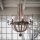 Ideal Lux - Luster na lancu MILLENNIUM 8xE14/40W/230V pr. 92 cm breza/braon