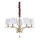 Ideal Lux - Luster na lancu PEGASO 5xE14/28W/230V pr. 72 cm zlatna