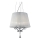 Ideal Lux - Luster na sajli 3xE14/28W/230V pr. 40 cm sjajni krom/bela
