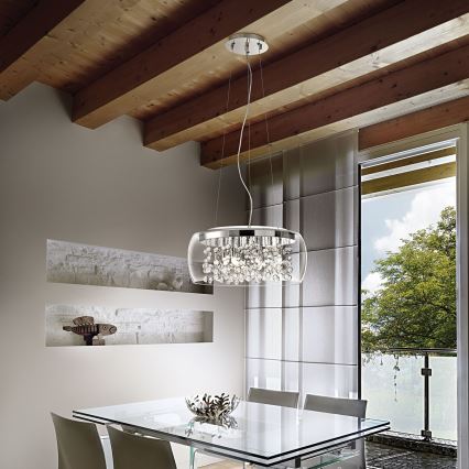 Ideal Lux - Luster na sajli AUDI 8xG9/40W/230V pr. 50 cm