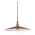Ideal Lux - Luster na sajli CANTINA 1xE27/42W/230V pr. 35 cm bakreno