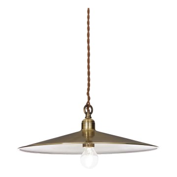 Ideal Lux - Luster na sajli CANTINA 1xE27/42W/230V pr. 35 cm bronzana