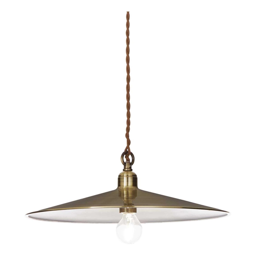 Ideal Lux - Luster na sajli CANTINA 1xE27/42W/230V pr. 35 cm bronzana