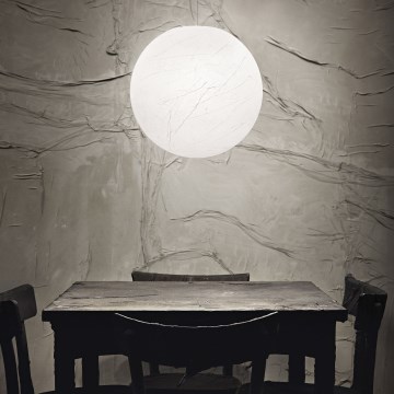 Ideal Lux - Luster na sajli CARTA 1xE27/25W/230V pr. 30 cm bela