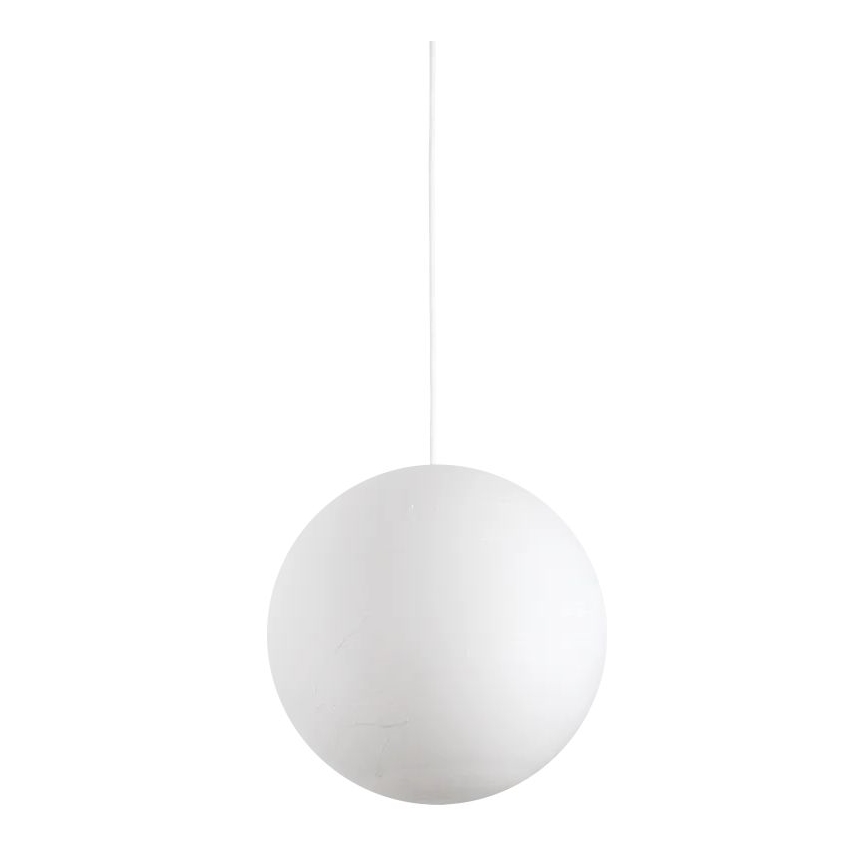 Ideal Lux - Luster na sajli CARTA 1xE27/25W/230V pr. 40 cm bela