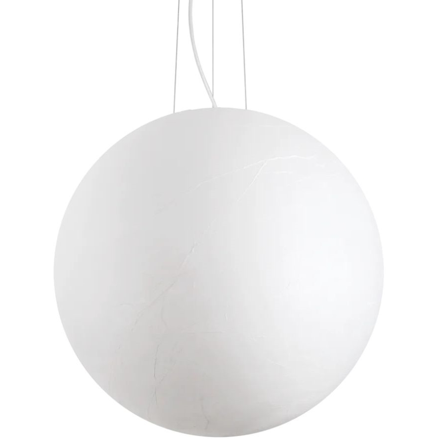 Ideal Lux - Luster na sajli CARTA 1xE27/60W/230V pr. 60 cm bela