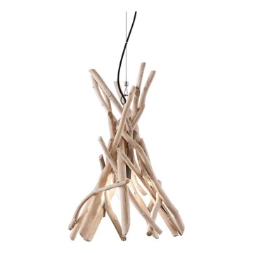 Ideal Lux - Luster na sajli DRIFTWOOD 1xE27/60W/230V guava