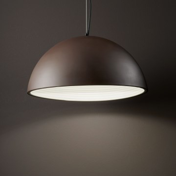 Ideal Lux - Luster na sajli FOLK 1xE27/60W/230V pr. 40 cm braon