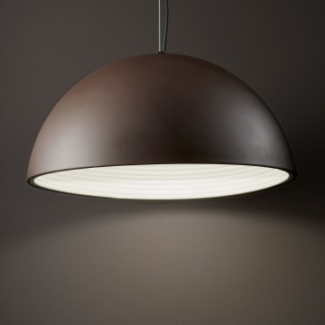 Ideal Lux - Luster na sajli FOLK 1xE27/60W/230V pr. 50 cm braon
