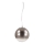 Ideal Lux - Luster na sajli MAPA 1xE27/42W/230V pr. 20 cm sivo/dimno