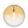 Ideal Lux - Luster na sajli MAPA 1xE27/42W/230V pr. 50 cm zlatna/dimno