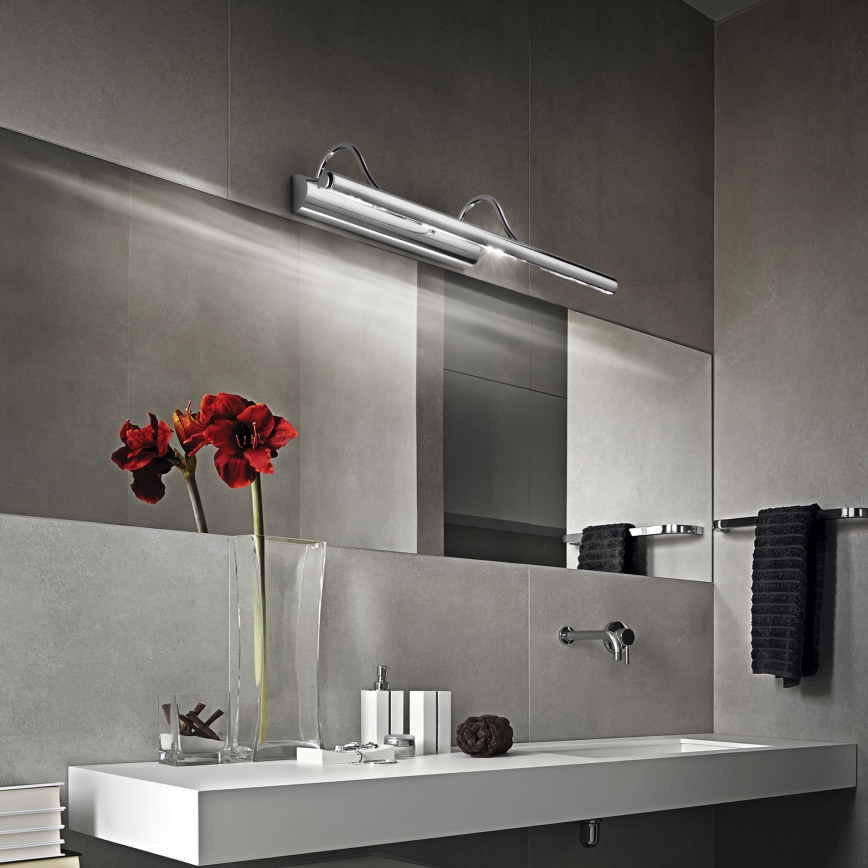 Ideal Lux - Osvetljenje za slike MIRROR 4xG9/28W/230V sjajni krom
