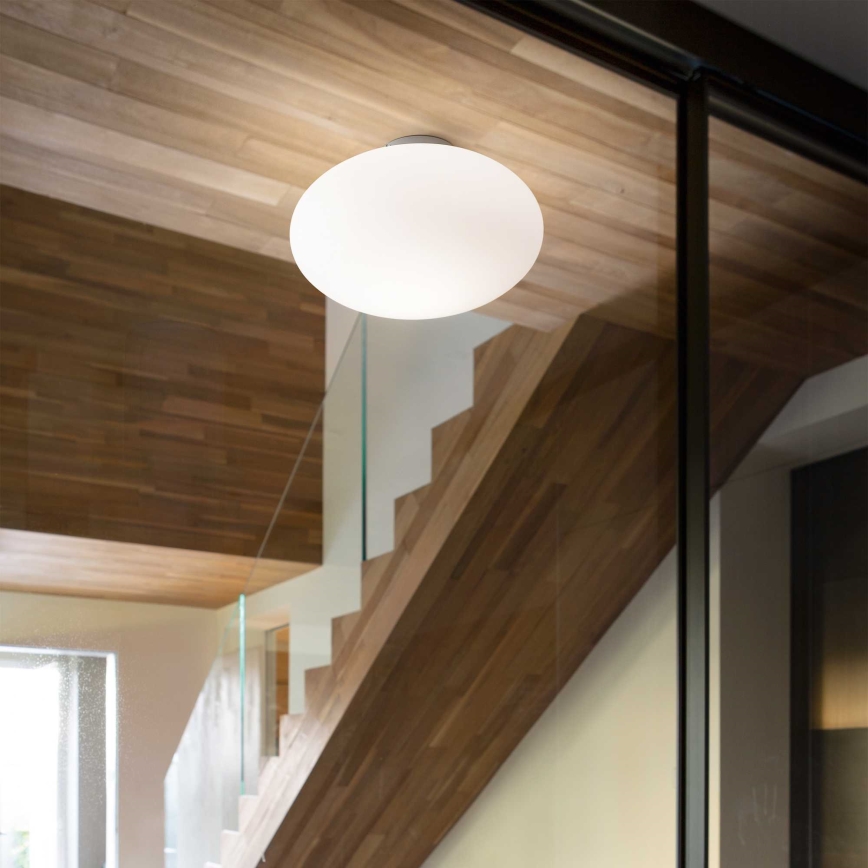 Ideal Lux - Plafonjera CANDY 1xE27/42W/230V pr. 40 cm bela