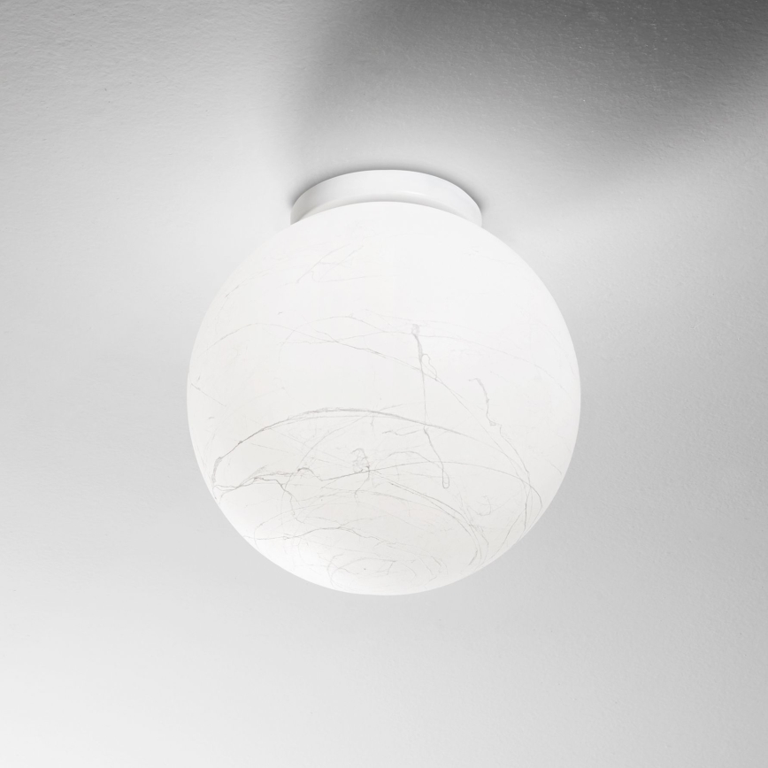 Ideal Lux - Plafonjera CARTA 1xE27/25W/230V pr. 40 cm bela