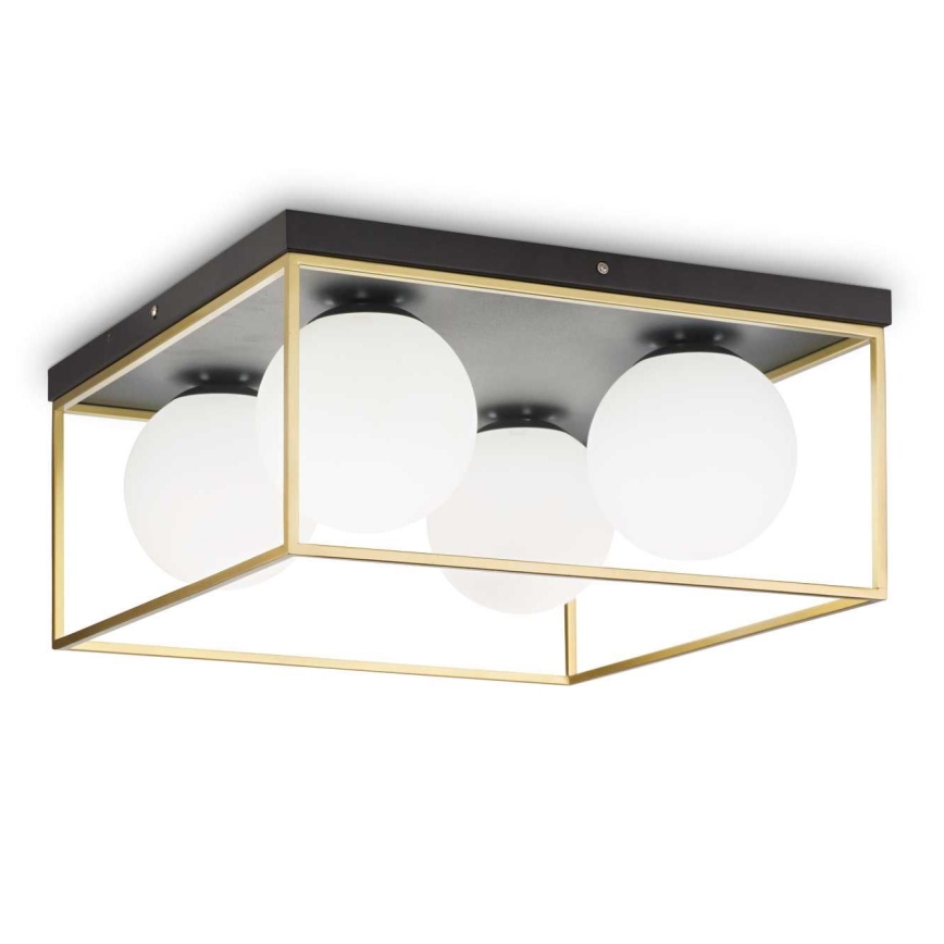 Ideal Lux - Plafonjera LINGOTTO 4xE14/40W/230V