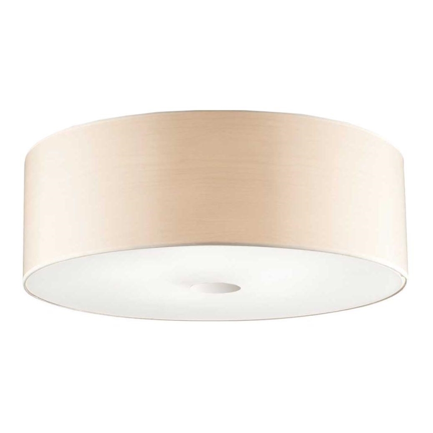 Ideal Lux - Plafonjera WOODY 4xE27/60W/230V pr. 50 cm bež