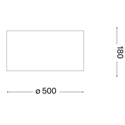 Ideal Lux - Plafonjera WOODY 4xE27/60W/230V pr. 50 cm bež